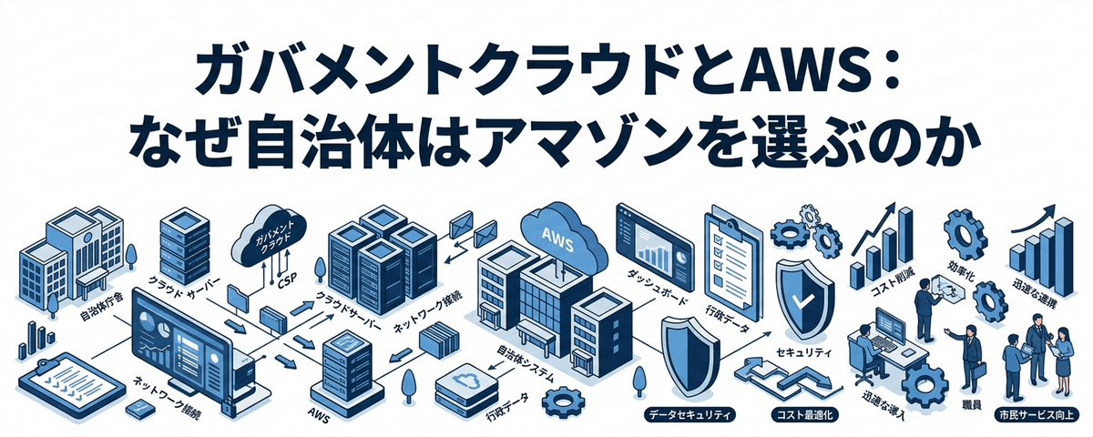 ガバメントクラウドとAWS：なぜ自治体はアマゾンを選ぶのか