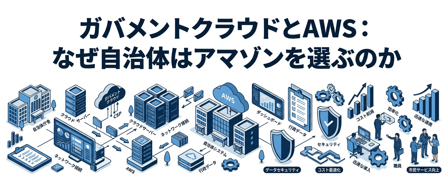 ガバメントクラウドとAWS：なぜ自治体はアマゾンを選ぶのか